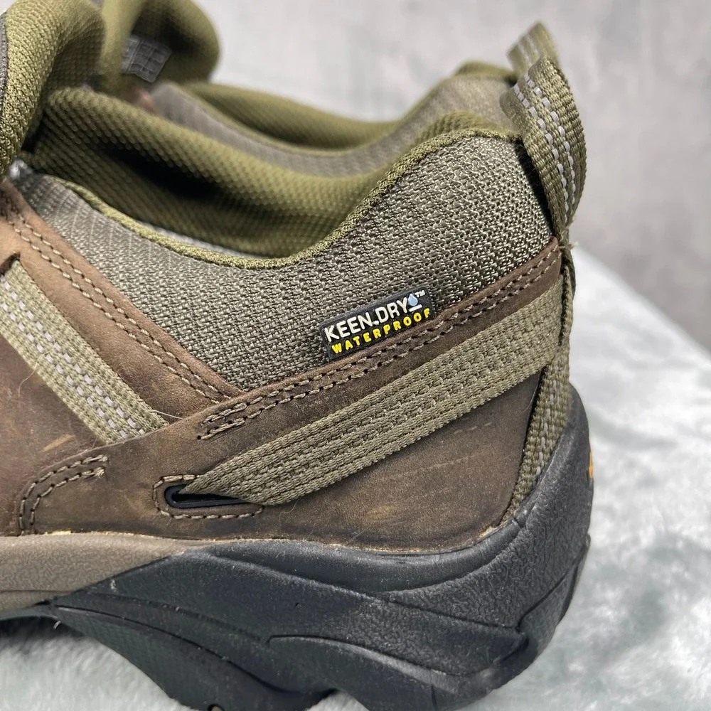 Keen Targhee II Hiking Shoes Men 10.5 Brown Waterproof Leather 1017345